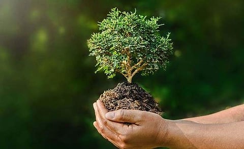 A discussion on environment at Alliance Francaise, Kolkata