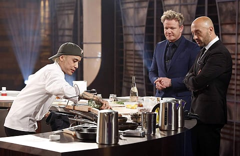 Joe Bastianich with Gordon Ramsey