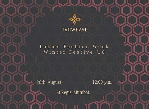 Handcrafted, slow fashion brand Tahweave to walk 'Unchartered' path at Lakme Fashion Week