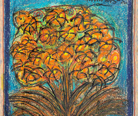 Painting  by Lalu Prasad Shaw