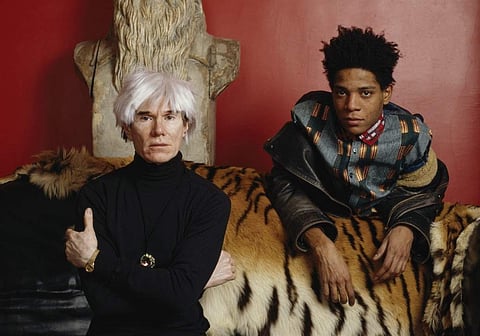Influential artists, Andy Warhol and Jean-Michel Basquiat  (Source: IANS)
