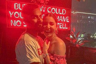 Virat Kohli and Anushka Sharma