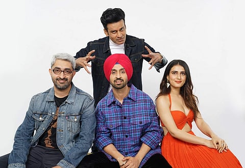 Abhishek Sharma's Suraj Pe Mangal Bhari to feature Diljit Dosanjh, Manoj Bajpayee and Fatima Sana Shaikh