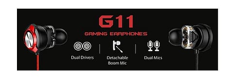 G 11 earphones from Claw