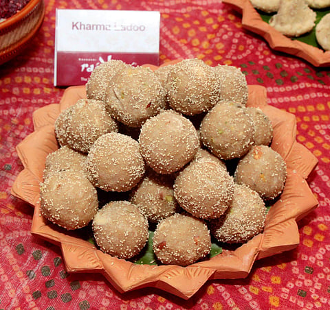 Glimpse from the elaborate spread at Khandani Rajdhani