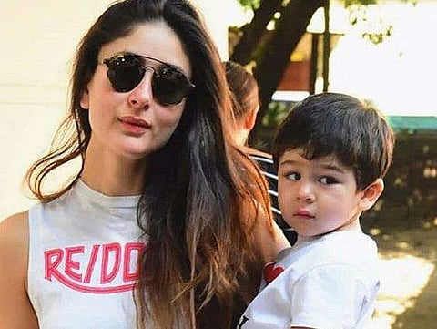Kareena Kapoor with son Taimur Ali Khan
