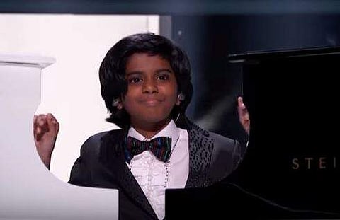 Lydian Nadhaswaram at The World's Best finale