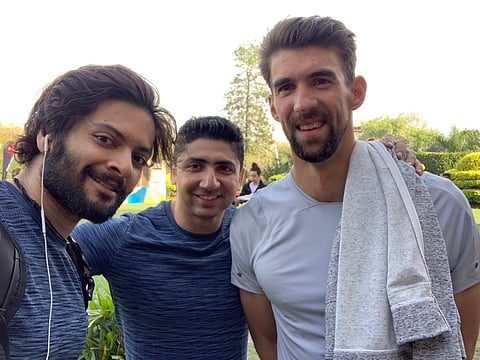 Ali with Mustafa and Michael