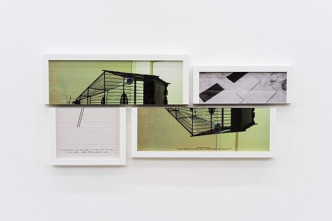 Shilpa Gupta's Altered Inheritance (detail) at the Ishara Art Foundation, Dubai.