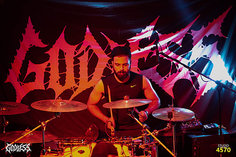Godless drumer Aniketh Yadav