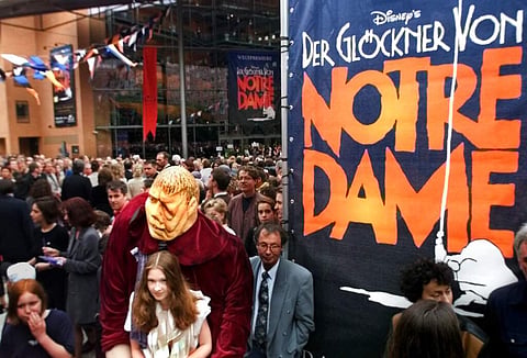 File photo: Notre Dame in popular culture. (AP Photo/Jan Bauer)