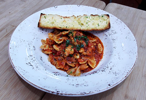Arrabiatta at Cafe Siciliano