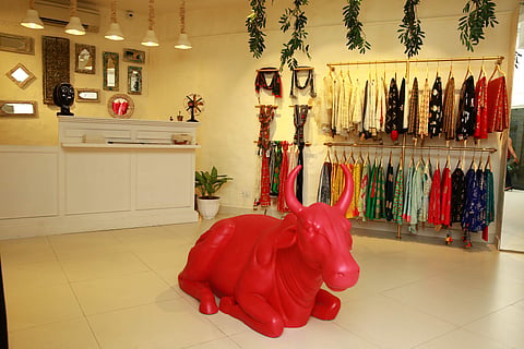 A shot of the store