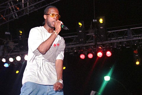 1997 file photo: Prakazrel 'Pras' Michel (AP Photo/Daniel Morel)