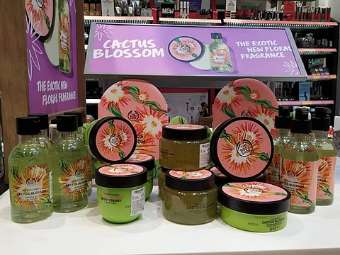 The new summer care collection by The Body Shop