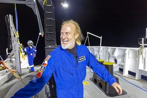 Victor Vescovo (Tamara Stubbs/Atlantic Productions for Discovery Channel via AP)