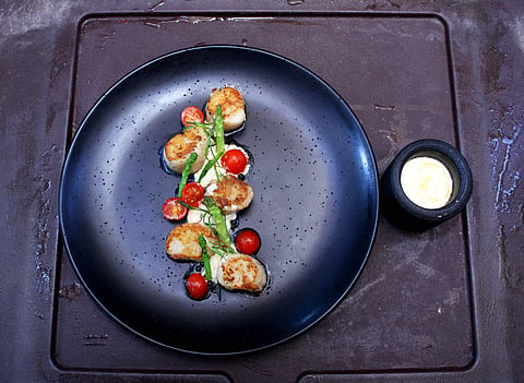 Scallops with Burnt Butter Sauce