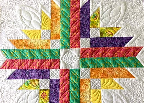 Quilt exhibition at DakshinaChitra 