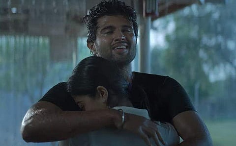 Vijay Deverakonda and Rashmika Mandanna in Dear Comrade