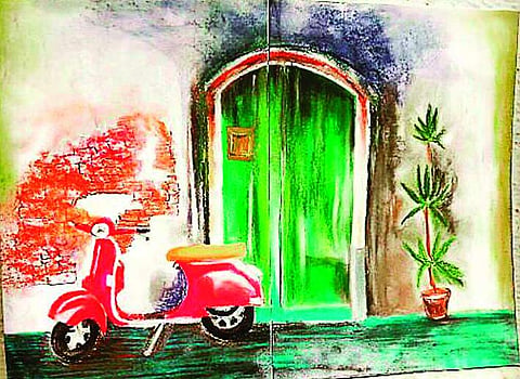 Workshop for beginners on soft pastel art by Hindustan Trading Company