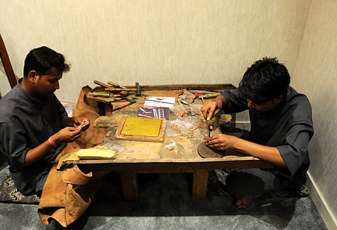 Artisans at work