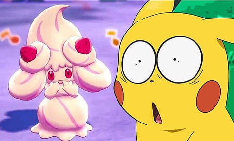 Alcremie, the new Pokémon made of whipped cream