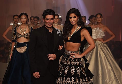 Manish Malhotra and Katrina Kaif