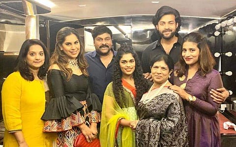 Family photo that Upasana shared