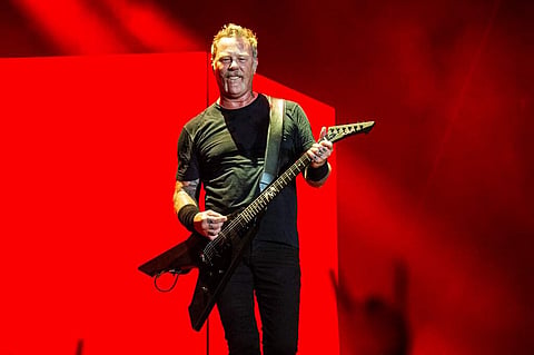James Hetfield of Metallica (Photo by Amy Harris/Invision/AP)