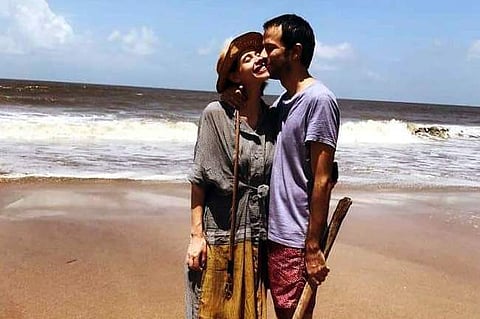 Kalki Koechlin and Guy Hershberg (Photo: IANS)
