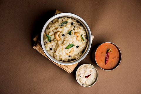 Pongal dish