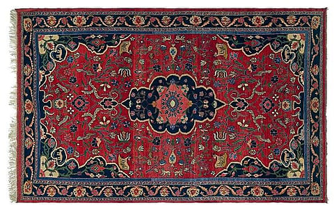 The Bidjar Rug at AstaGuru's textile auction