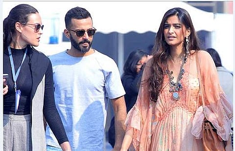 Sonam Kapoor at a previous edition of India Art Fair