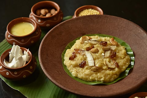 Chakkara Pongal. Picture by Vinay Madapu