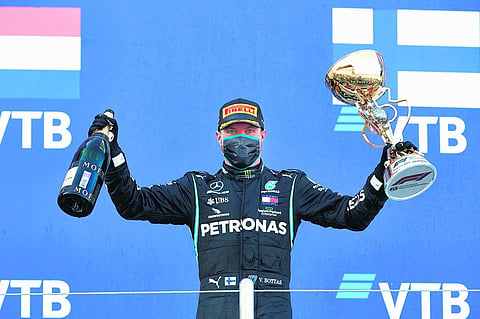 Bottas at Sochi
