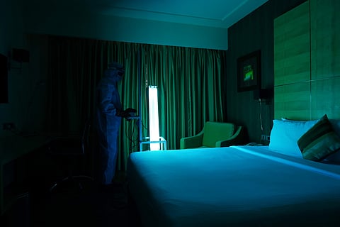Picture taken at Novotel Hyderabad Airport, Hyderabad