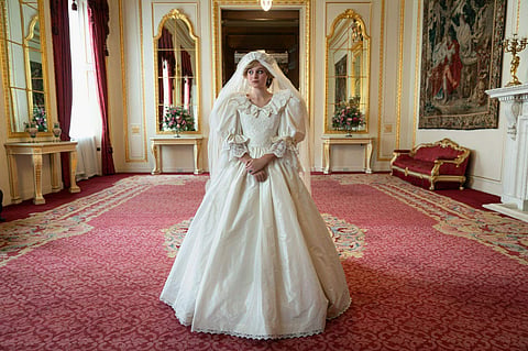 A still from The Crown