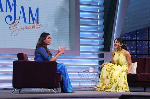 Samantha hosts Rakul Preet Singh