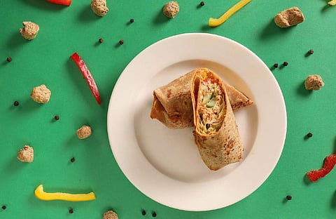 Soy Bolognese Wrap