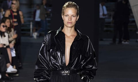 A David Koma sculptural number available at The Luxe Maison