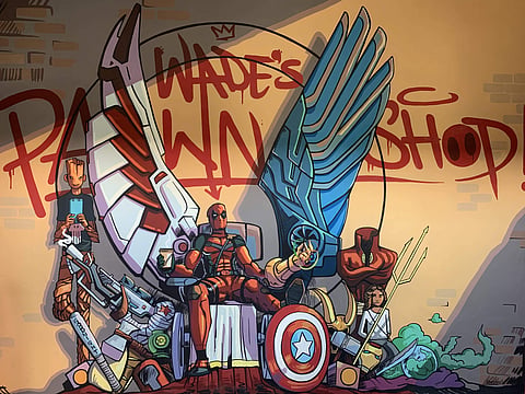 Themed cafe and library, Comic Social, Hyderabad