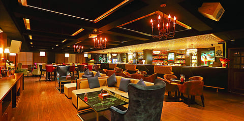 A glimpse of the interiors
