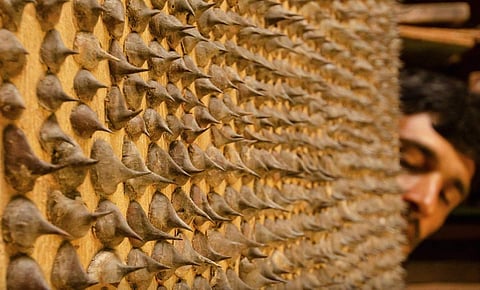 One of the works by Sandilya.  Picture Credit: © Manush John / Courtesy KYNKYNY.com
