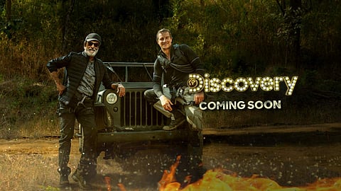 Bear Grylls and Rajinikanth (Photo: IANS)
