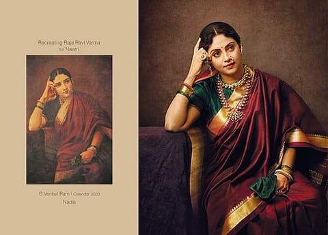 This painting reflects the private lives of women from different social backgrounds, portrayed by Nadia