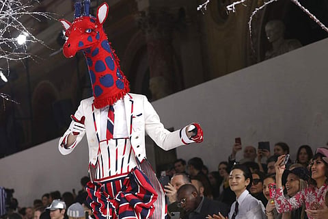 The Thom Browne fashion collection (Photo by Vianney Le Caer/Invision/AP)