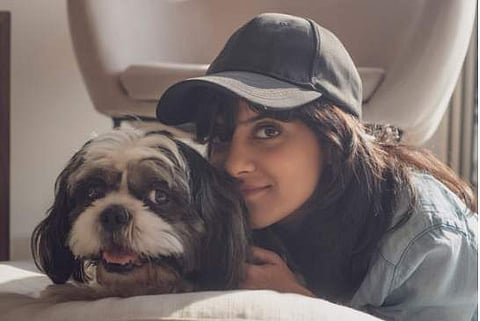 Jasleen with Kobe
