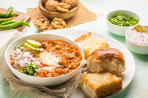 Walnut Pav Bhaji, anyone?