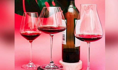 (L-R) Crisp White, Elegant Red and Robust Red from the Lucaris' Desire Collection. While Elegant Red and Robust Red are for Burgundy, Crisp White is for Chardonnay.