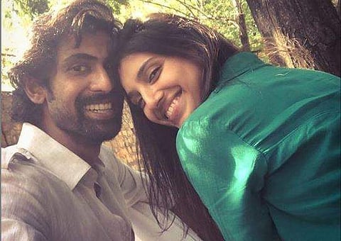 Rana Daggubati and Miheeka Bajaj. Image Courtesy: Instagram